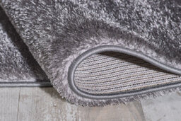 Smart Living Shaggy Soft Area Rug, Fluffy Living Room Carpet, Kitchen Floor, Bedroom Ultra Soft Rugs 120Cm X 170Cm - Silver/grey - thumbnail 4