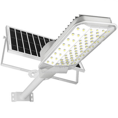 Amorly Solar Street Lights Outdoor Lamp Waterproof, Remote Control, Dusk To Dawn Security, Led Flood Light For Yard, Garden, Parking Lot - image 1