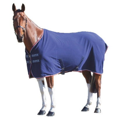 Tempest Fleece Horse Rug Navy (72In) - image 1