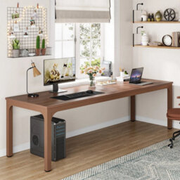 78.7 Inches Extra Long Computer Desk 2 Person Desk, Double Long Desk Workstation - thumbnail 6