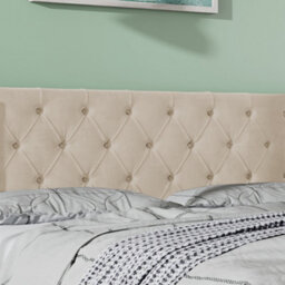 Matteo Functional Upholstered Bed 135X190 With Hydraulic Lever, Beige Velvet - thumbnail 5