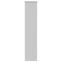 Berkfield Roller Blind Blackout Light Grey 60X210 Cm Fabric Width 55.7 Cm Polyester - thumbnail 1