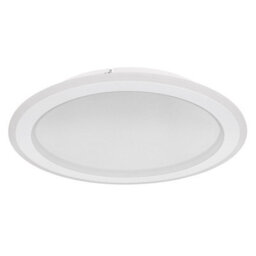 Luminosa Lighting Luminosa Tini Integrated Led Semi Flush Ceiling Light White Led Dimmable 2700-6000K Remote Control - thumbnail 2