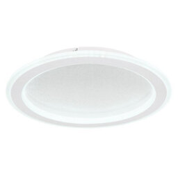Luminosa Lighting Luminosa Tini Integrated Led Semi Flush Ceiling Light White Led Dimmable 2700-6000K Remote Control - thumbnail 5