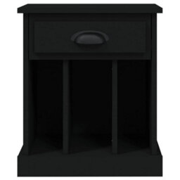 Berkfield Bedside Cabinets 2 Pcs Black 43X36X50 Cm - thumbnail 8