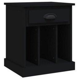 Berkfield Bedside Cabinets 2 Pcs Black 43X36X50 Cm - thumbnail 6