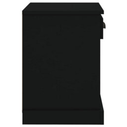 Berkfield Bedside Cabinets 2 Pcs Black 43X36X50 Cm - thumbnail 9