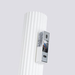 Sollux Lighting Karbon Aluminum White 2 Lights Minimalist Wall Light - thumbnail 6