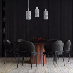 2 Pack White Metal Bulb Guard Drum Shaped Lamp Shades For Ceiling Pendant Lights Indoor Easy Fit Wire Cages (2 Pack) - thumbnail 9