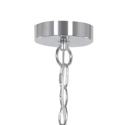 Pagazzi Lighting Pagazzi Ashton 3-Light Polished Chrome Chandelier Ceiling Light - thumbnail 5