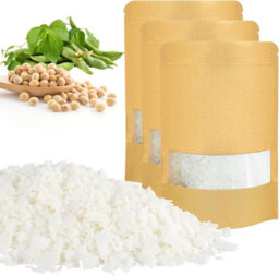 ATEK Premium 5Kg Pure Soy Wax White Soya Flakes 100% Natural Vegan Organic Diy Soap Melt Perfect For Scented Tealights Craft Candles