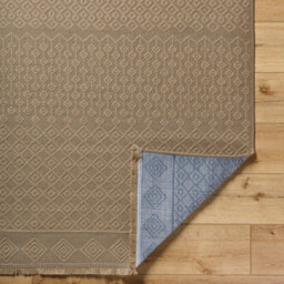 Livabliss Mystery-Washable Tan Beige Modern Living Dining Jute Rug 118 X 170 Cm Easy Care, Non Shedding - thumbnail 4