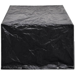 Vidaxl Garden Furniture Cover 4 Person Poly Rattan Set 8 Eyelets 180 X 140Cm Garden Furniture Covers - thumbnail 2