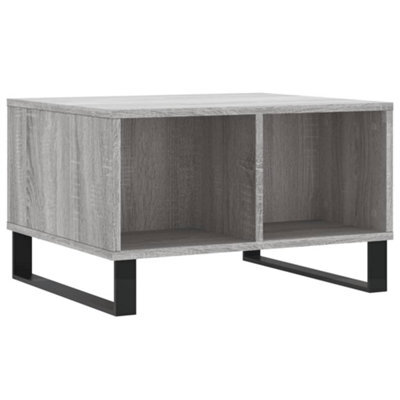 Berkfield Modern Coffee Table Grey Sonoma 60X50X36.5 Cm Engineered Wood - image 1