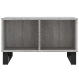 Berkfield Modern Coffee Table Grey Sonoma 60X50X36.5 Cm Engineered Wood - thumbnail 4