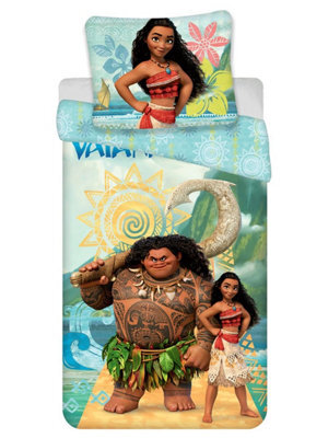 Disney Moana Single Duvet Cover And Pillowcase Set - image 1