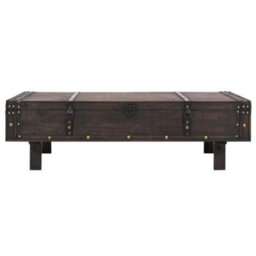 Walplus Coffee Table Plywood Vintage Style 120X55X35 Cm - thumbnail 2