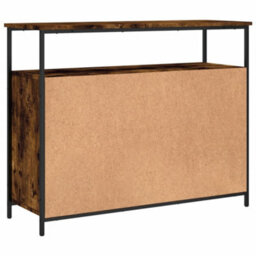 Berkfield Classic Sideboard Smoked Oak 100X35X80 Cm Engineered Wood - thumbnail 8