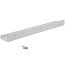 Harbour Housewares Floating Picture Ledge Shelf - White 57Cm Mdf Wall Mounted Display For Photos, Frames & Décor - thumbnail 4