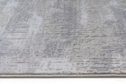 Stratus Interiors Aura Large Rug Living Room Modern Design - Grey / Silver / Beige / White - Medium - thumbnail 2
