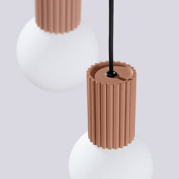 Luminosa Lighting Luminosa Halo Cluster Pendant Ceiling Light Mocha 3X G9 - thumbnail 5