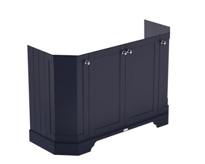 Old London Floor Standing Angled 4 Door Basin Unit 1200mm-Twilight Blue - image 1