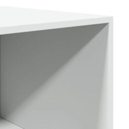 Berkfield Wardrobe White 50X50X200 Cm Engineered Wood - thumbnail 7