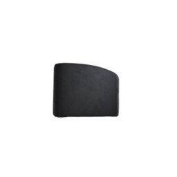 Wyld Haus Carlow Black Velvet Armchair Sculptural Modern Dining And Accent Chair - thumbnail 4