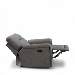 Grey Fabric Murcia Manual Recliner Chair - thumbnail 7