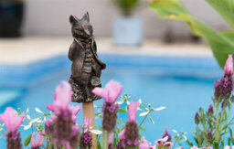 Jardinopia Beatrix Potter Mr. Tod Cane Or Stake Topper (Ccbp0009) - L4.5 X W4.5 X H9 Cm - thumbnail 2