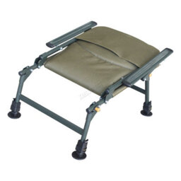 Carpzilla Outdoor Portable Folding Carp Fishing Chair Camping Heavy Duty 4 Adjustable Legs Dark Green Fc-053 - thumbnail 9
