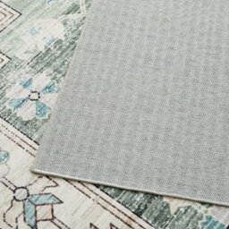 Aspire Homeware Modern Low Pile Area Rug, Non-Slip Living Room Door And Kitchen Rugs, Ember Design (L)60Cm X (W)40Cm - thumbnail 4