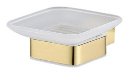 Aquarius Ft Soap Dish And Holder Brushed Brass - thumbnail 2