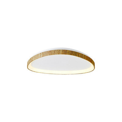 Luminosa Lighting Luminosa Niseko Triangular Ceiling 42Cm 35W Led, 3000K, 2300Lm, Wood, 3Yrs Warranty - image 1