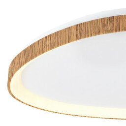 Luminosa Lighting Luminosa Niseko Triangular Ceiling 42Cm 35W Led, 3000K, 2300Lm, Wood, 3Yrs Warranty - thumbnail 9
