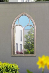 Mirroroutlet Somerley Chapel Arch Large Garden Mirror 150 X 81Cm - thumbnail 2