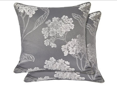 English Garden Cushion Cover In Silver - image 1