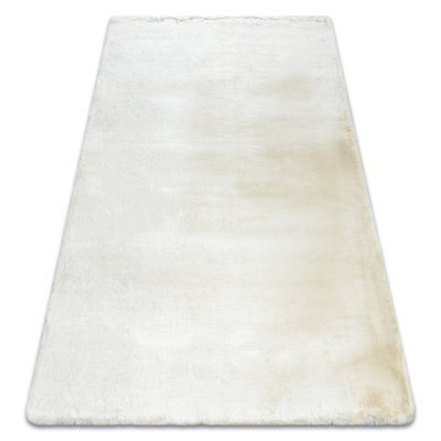 RugsX Modern Carpet Teddy New Wool 45 Shaggy, Plush, Very Thick Cream  60X100 Cm - image 1