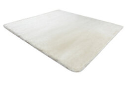 RugsX Modern Carpet Teddy New Wool 45 Shaggy, Plush, Very Thick Cream  60X100 Cm - thumbnail 3