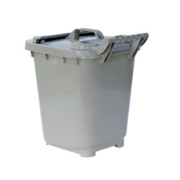 Coral 23L Kerbside Caddy - Silver - thumbnail 3