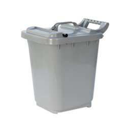 Coral 23L Kerbside Caddy - Silver - thumbnail 1