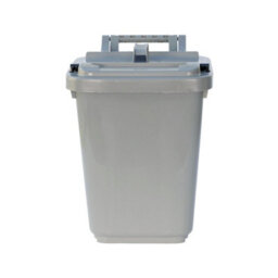 Coral 23L Kerbside Caddy - Silver - thumbnail 2