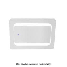 Nes Home Mia Illuminated Led Bathroom Mirror With Anti Fog And Touch Switch - thumbnail 4