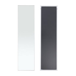 Living And Home White Rectangular Framed Full Length Mirror Dressing Mirror Wall Mounted Or Over Door 37 X 147 Cm - thumbnail 3