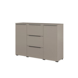 Arte Tana 26 Sideboard Cabinet In Congo & Black - Spacious Storage With Two Doors And Three Drawers - thumbnail 4
