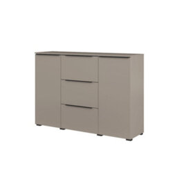 Arte Tana 26 Sideboard Cabinet In Congo & Black - Spacious Storage With Two Doors And Three Drawers - thumbnail 2