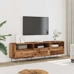 Berkfield Tv Cabinet Old Wood 150X30X44.5 Cm Engineered Wood - thumbnail 3
