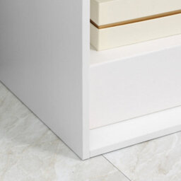 Homcom Storage Cabinet With 6 Cubes Closet Organiser With 3-Tier Shelf, White - thumbnail 8