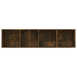 Berkfield Book Cabinet/tv Cabinet Smoked Oak 143X30X36Cm Engineered Wood - thumbnail 6