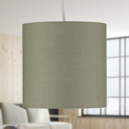 First Choice Lighting Sage Green Textured Cotton 17Cm Table Lamp Shade - thumbnail 7